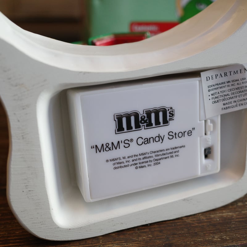 新品 M&M's X'mas クリスマス キャンディー トレイ candy tray | C