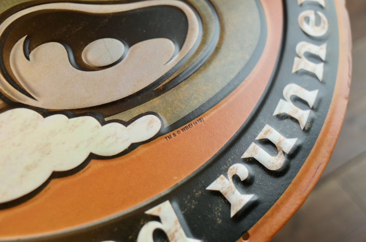 ロードランナー　ホログラム　サイン　ディスプレイ　ホットロッド　アメトイ ロードランナー ホログラム サイン ディスプレイ ホットロッド