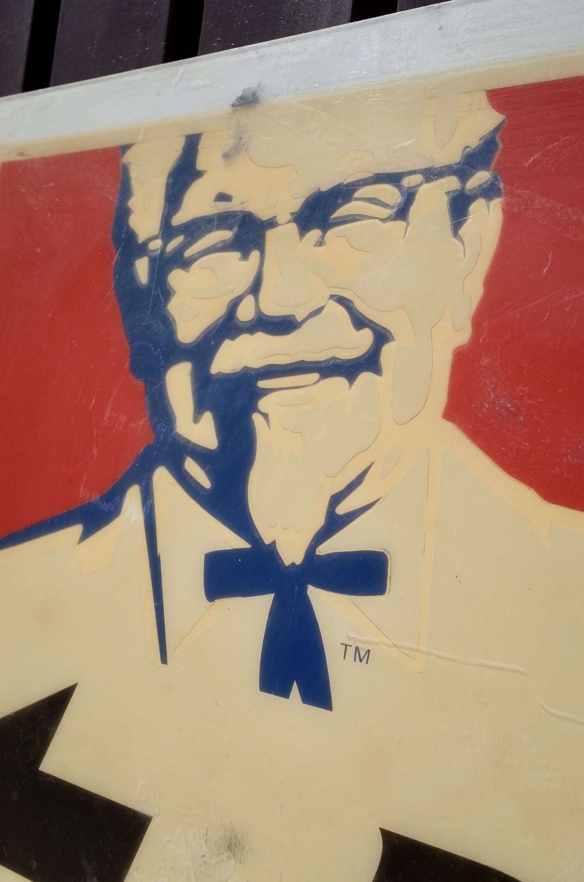 レア！　70s カーネルサンダース　KFC ナイトライト　看板　サイン　アメトイ レア！ 70s カーネルサンダース KFC ナイトライト 看板 サイン