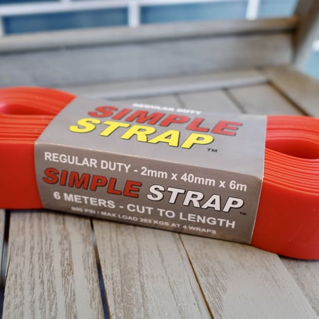 SIMPLE STRAP  シンプルストラップ RED  ハワイ Hawaii ラバーバンド