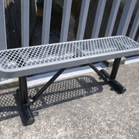 US PARK BENCH　パークベンチ　アメリカ　USA  公衆ベンチ　公園