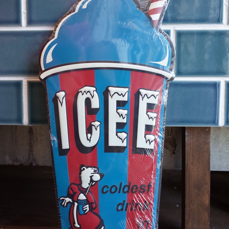 ICEE アイシー 看板 ブルー | Collection Market