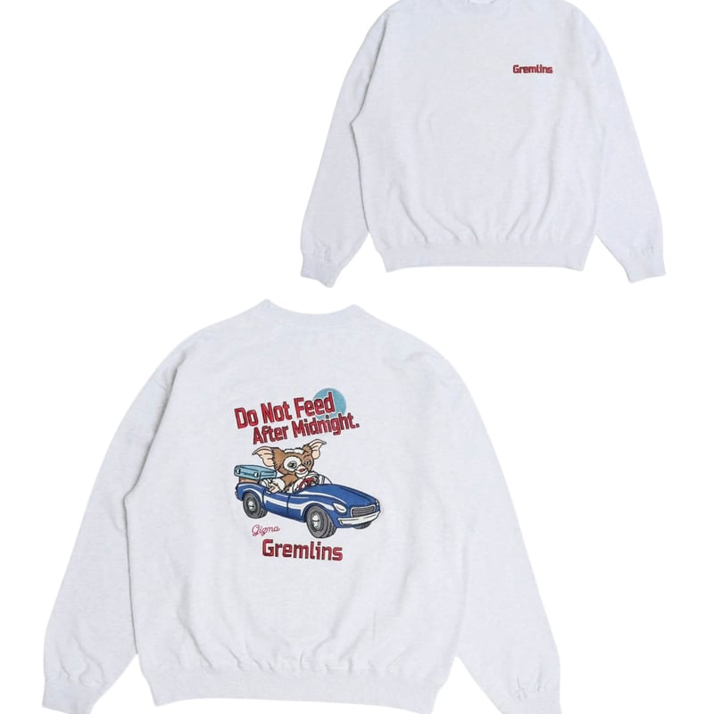 SNIDEL GREMLINS スウェット GREMLINS】別注 グレムリン ロックフォト オーバーサイズ スウェット