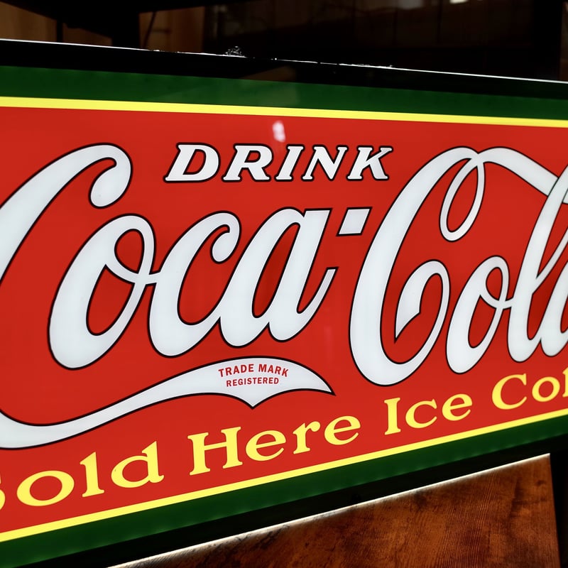 Coca Cola コカコーラ LEDライトサイン 看板 照明 世田谷ベース 