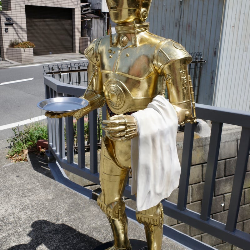 希少 C3PO 等身大 スタチュー レジン トレイ付き STAR WARS | Collec