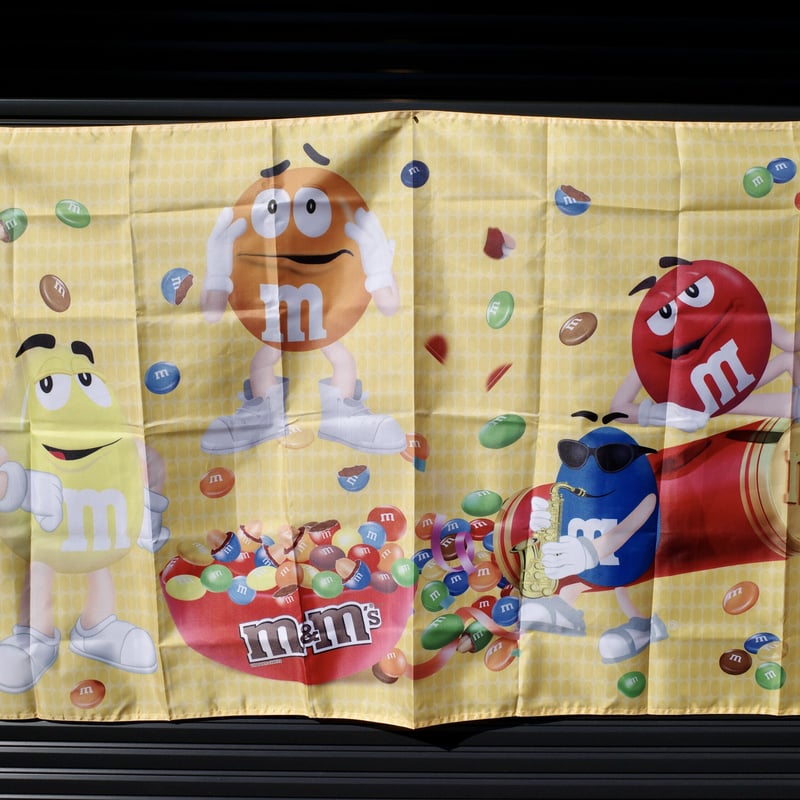 新品 M＆M's エムアンドエムズ フラッグ FLAG バナー 看板 世田谷