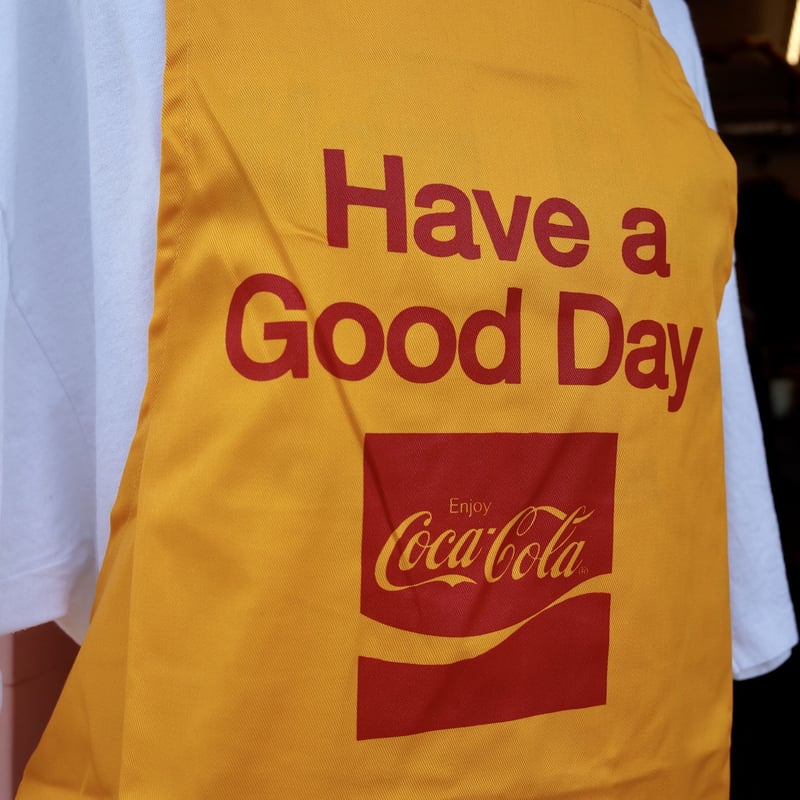 コカコーラ　エプロン　aimy コレクション　廃盤 Coca Cola コカコーラ エプロン YE クラシック APRON アメリカン ハンバ