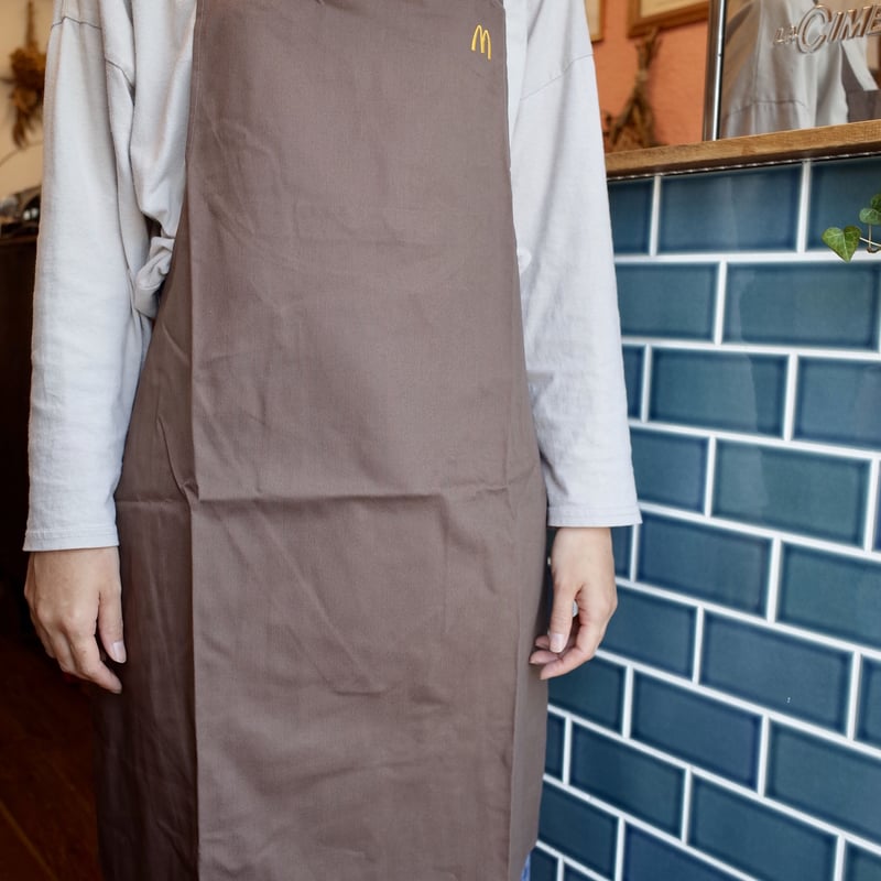Deadstock 1980's Mcdonald's Apron Brown | Colle