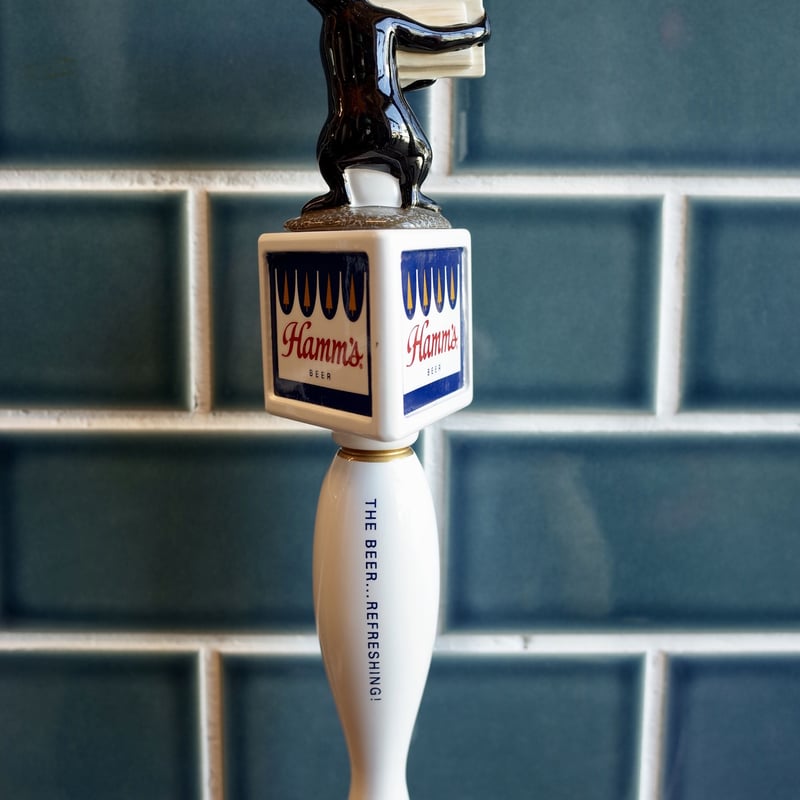 デッドストック Hamm's Beer ハムズベア ビアタップ ハンドル アメリカ