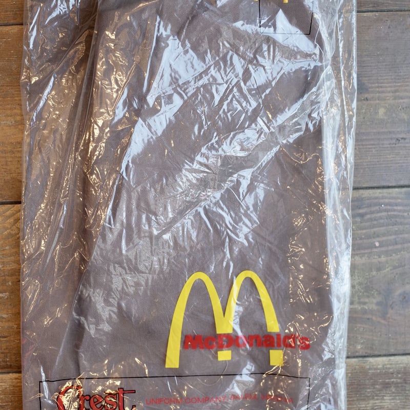 Deadstock 1980's Mcdonald's Apron Brown | Colle