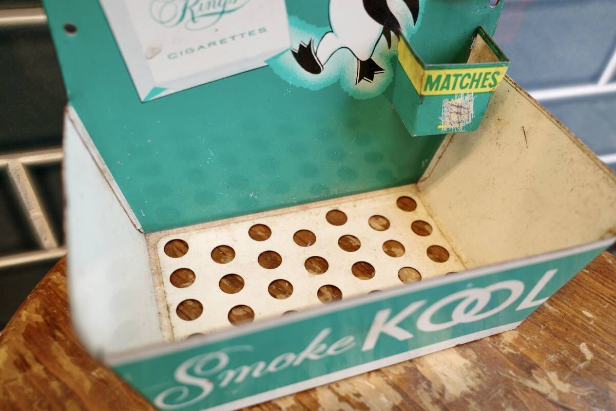 ビンテージ 50's KOOL クール ペンギン 灰皿 ディスプレイボックス