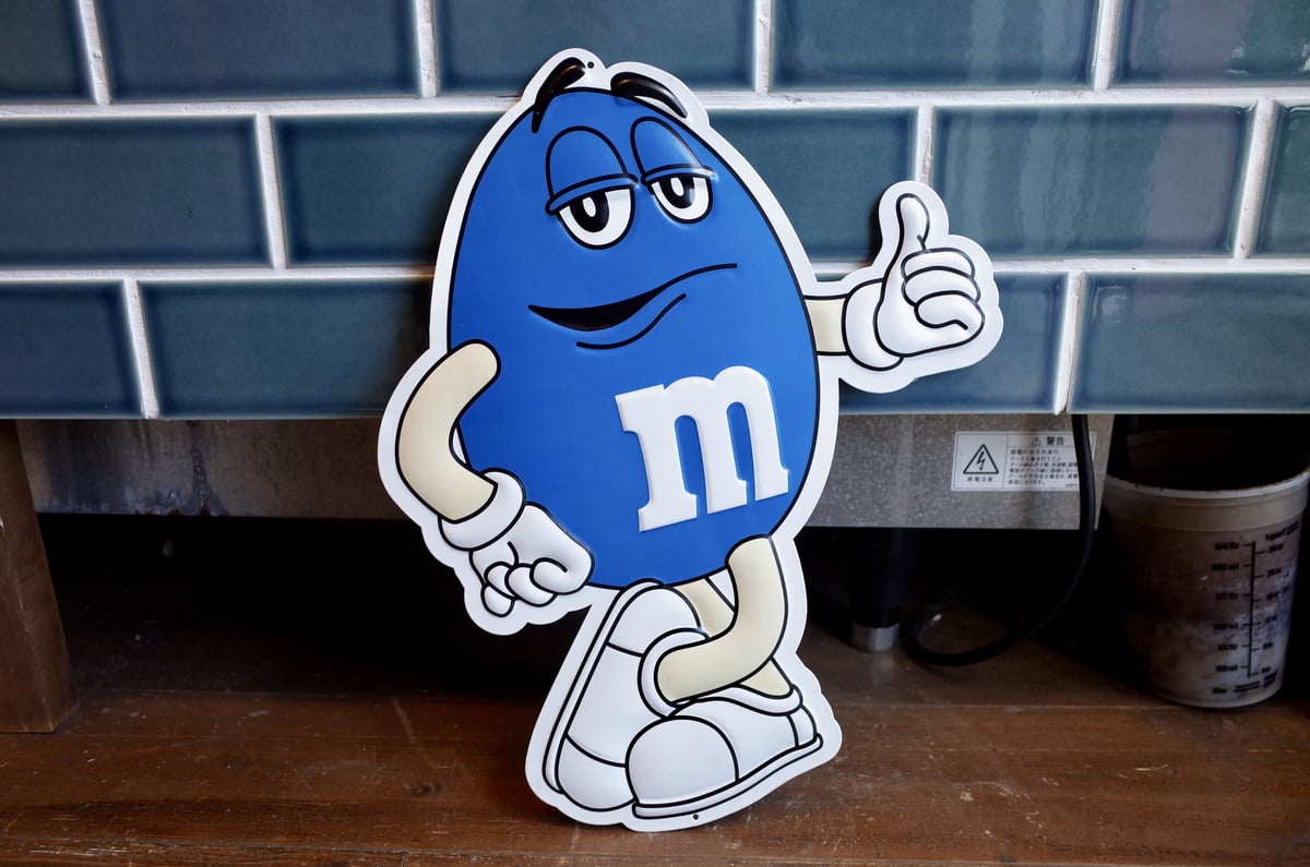 m&m's メタルサイン　新品未使用　4枚 その他ブランド(ソノタブランド) / エムアンドエムズ/M&Ms