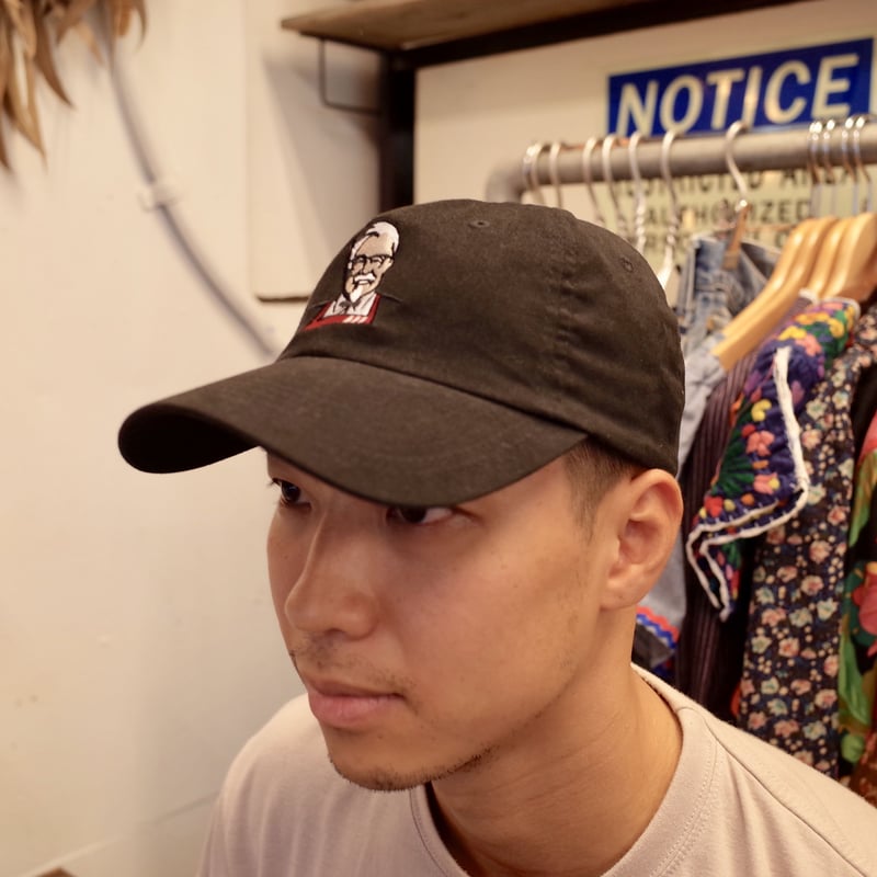 KFC Cap BLK ケンタッキーフライドチキン キャップ ブラック