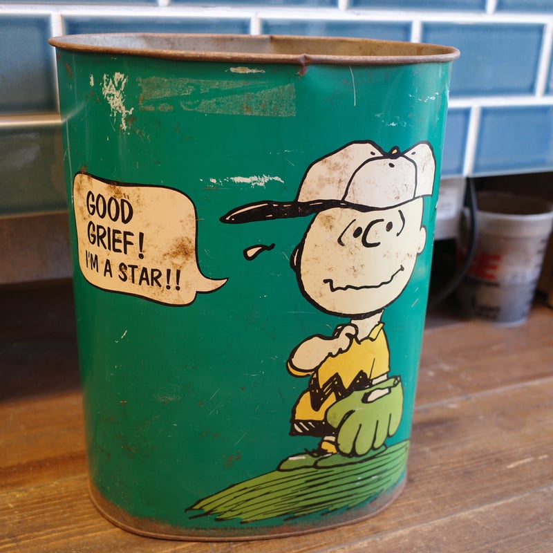 Vintage 1970's スヌーピー snoopy CAN 缶 アメリカ製 | Colle