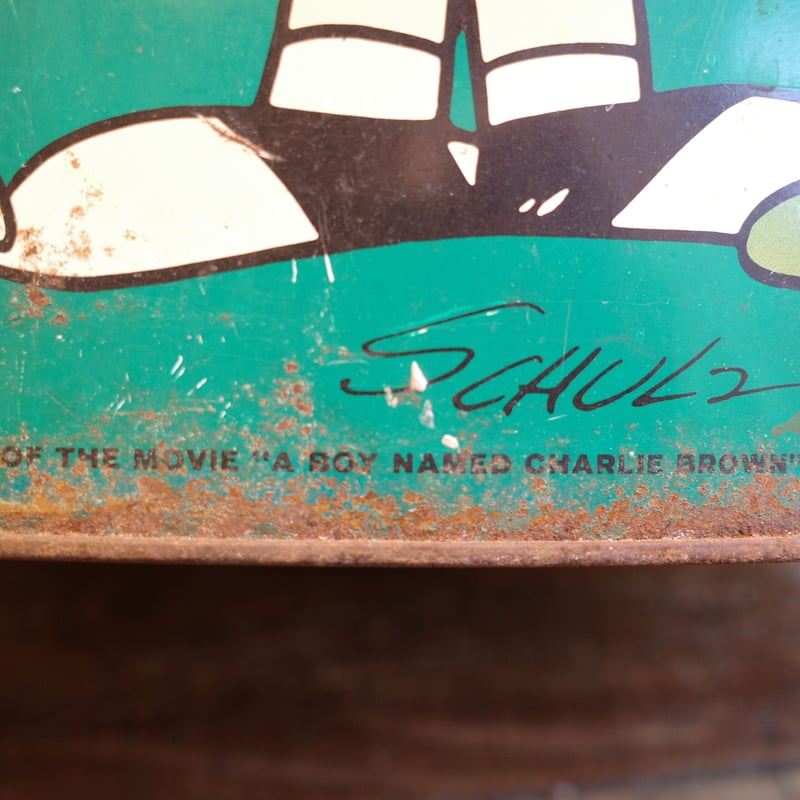Vintage 1970's スヌーピー snoopy CAN 缶 アメリカ製 | Colle