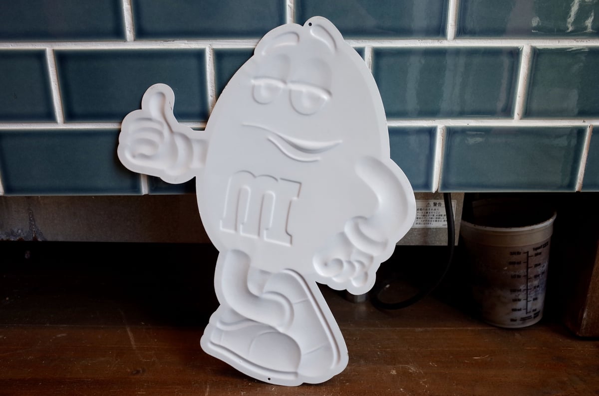 m&m's メタルサイン新品未使用4枚