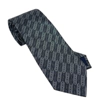 大島紬ネクタイ（杼絣（ひがすり）/ブルー）