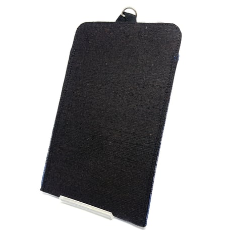 ～新特産品コンクール「鹿児島市長賞」受賞作品～大島紬 スマホケース（ピンク）【WL0009-PK】