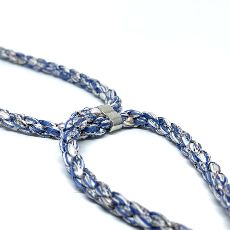 ネックストラップ大島紬と印伝調