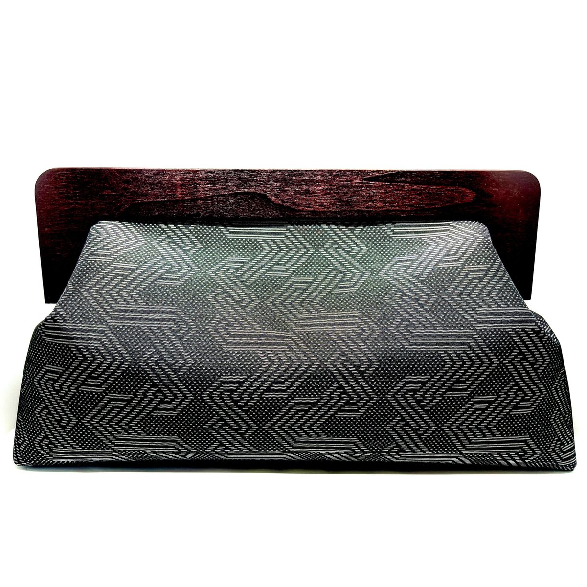 大島紬　満開の藤の花　リメイク　胡桃皮ハンドルバッグ 着物リメイク】大島紬丸パッチワーク/トートバッグ〈和風/和柄