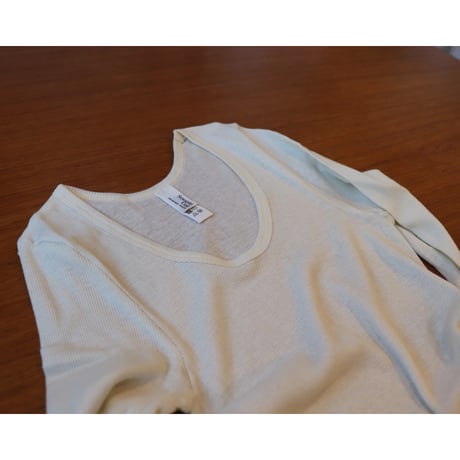 souple luz rib crewneck long sleeve tee
