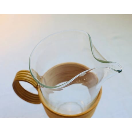Laurids Lønborg  pitcher with bamboo handle