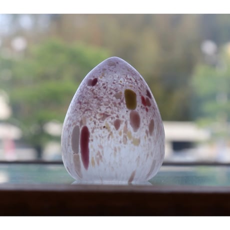 Kosta Boda small glass egg