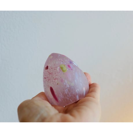 Kosta Boda small glass egg