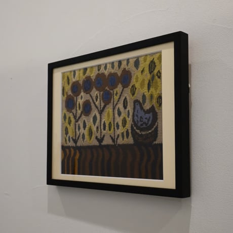 Vintage flemish tapestry (frame included)