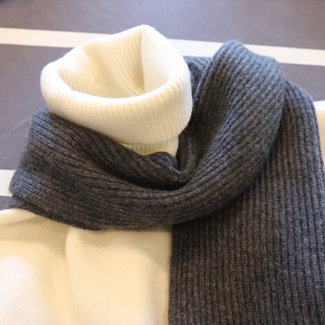odnu cashmere rib stole