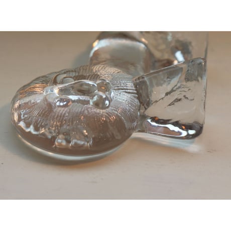 Kosta Boda lion figurine small
