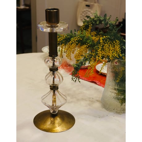Erik Höglund candle stand  gold