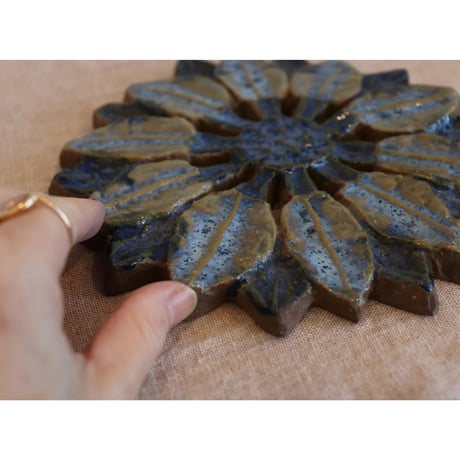 Gabi Citroen Tenborg  wall plaque flower