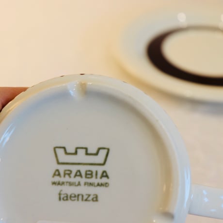 Arabia Faenza tea c/s　B