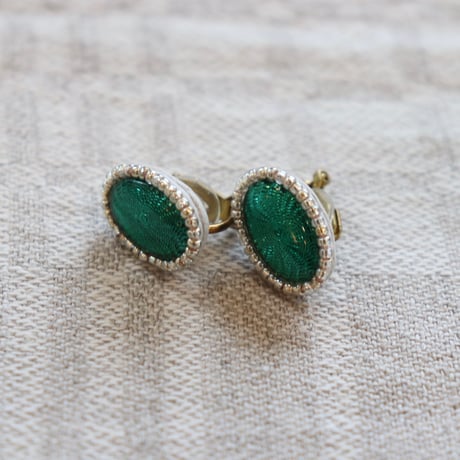 Reflect green pierce / earrings
