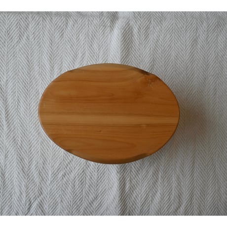 vintage lidded svepask (birch wood box)