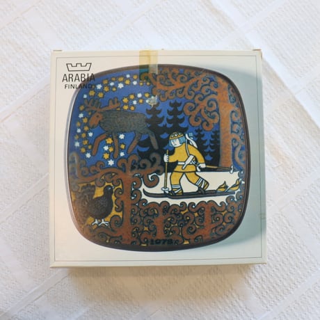 arabia kalevala 1978 wall plate