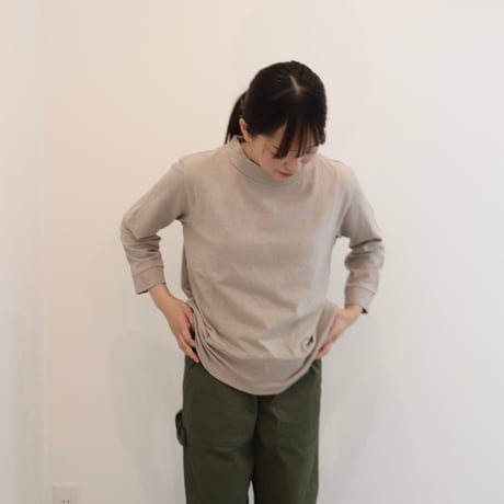 HAU tops gauze 3/4 sleeve