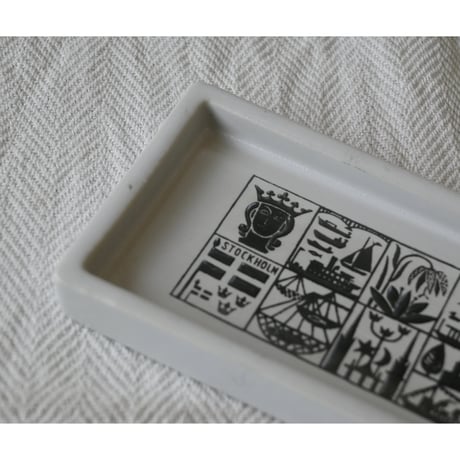 Gustavsberg Stig Lindberg　’Grazia’　plate