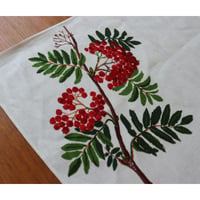Jobs  handprinted linen cloth