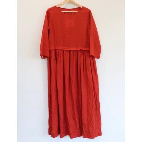 raha ramie gather one-piece