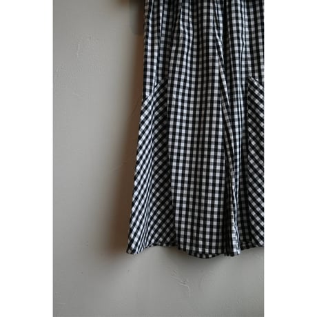 raha edodaki gingham check wide pants