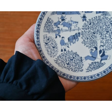Arabia  mini plate 'spring'