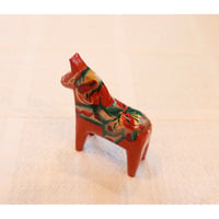 Vintage dalahäst red B