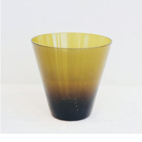 Nuutajarvi 2744 tumbler M  amber