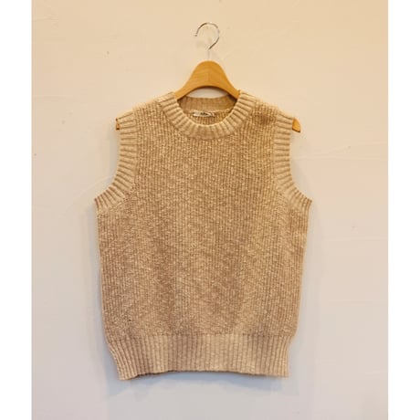HAU knit vest 'cotton vintage'