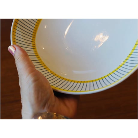 Gustavsberg pike oval bowl