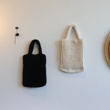 odnu handknitted tote bag small