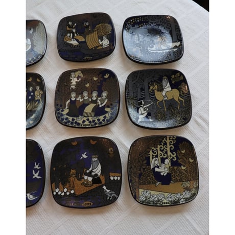 arabia kalevala 1993 wall plate