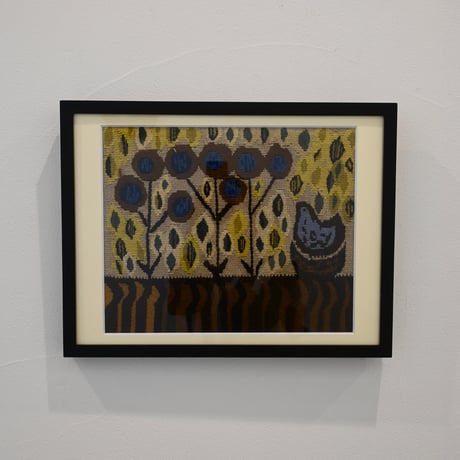 Vintage flemish tapestry (frame included)
